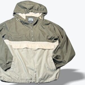 Vintage Beautiful Giant Mens‎ Anorak Windbreaker Jacket Colorblock Mens Large